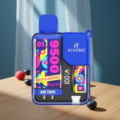 Aivono Aim Tank 9500 Puffs Vape Disposable Framboise Myrtille