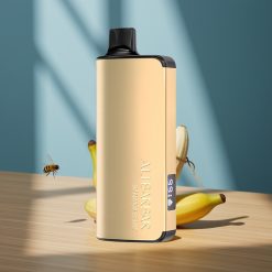 Alibarbar Ingot 9000 Puffs Vape Disposable Banane Électrisante 22ml 2350mAh