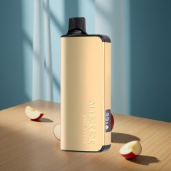 Alibarbar Ingot 9000 Puffs Vape Jetable Double Pomme 22ml 2350mAh