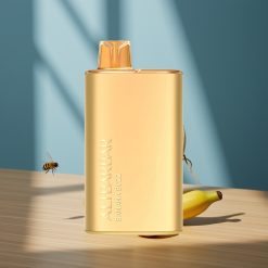 Alibarbar Rich 8000 Puffs Disposable Vape Buzz Banane avec 20ml de E-liquide