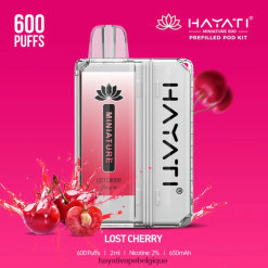 Hayati Miniature 600 kits de dosettes - Hayati Wholesale Belgique cerise perdue FXT8LR40