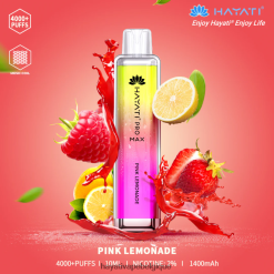 Hayati Pro Max jetable - Hayati Bruxelles limonade rose FXT8LR115