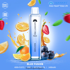 Hayati Pro Max jetable - Hayati Vape Belgique fusion bleue FXT8LR93