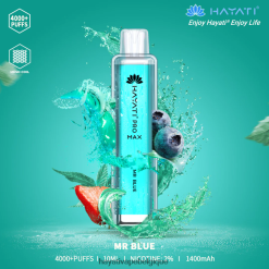 Hayati Pro Max jetable - Hayati Vape Belgique monsieur bleu FXT8LR113