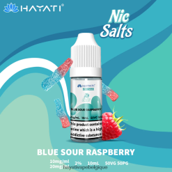Hayati Pro Max sels de nicotine - Hayati Vape Belgique framboise bleue aigre FXT8LR233