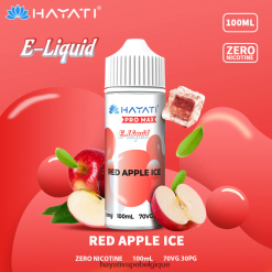 Hayati Pro Max sels de nicotine - Hayati Vape Near Me glace à la pomme rouge FXT8LR257