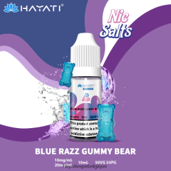 Hayati Pro Max sels de nicotine - Hayati Vape Near Me ours gommeux Razz bleu FXT8LR247