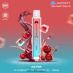 Hayati Pro Mini jetable - Hayati Vape Review sucette glacée FXT8LR18