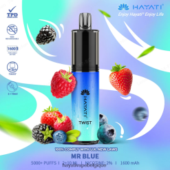 Hayati Twist jetable - Hayati Vape Near Me monsieur bleu FXT8LR77