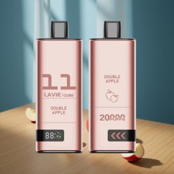 Lavie Cube 20000 Puffs Disposable Vape Double Pomme 28ML 600mAh
