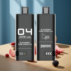 Lavie Cube 20000 Puffs Disposable Vape Mûre Grenade Cerise Glacée 28ML Type C