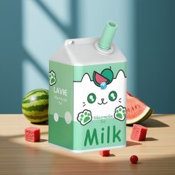 LAVIE Milk 7000 Puffs E-liquide Pastèque Glacée 16ML Type C Rechargeable
