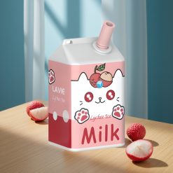 LAVIE Milk 7000 Puffs Vape Disposable Litchi Glacé 16ML 2%