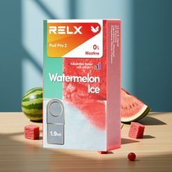 RELX Pod Pro 2 Glace Pastèque Nicotine 0% 1.9ml 600 bouffées