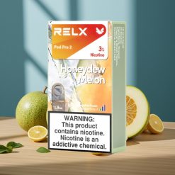 Relx Pod Pro 2 - Melon Miel à 3% - 600 bouffées - 1,9ml