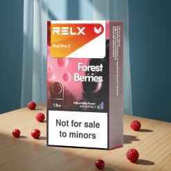 RELX Pod Pro 2 Sans Nicotine (0%) Baies des Bois 1,9ml 600 bouffées
