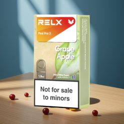 RELX Pod Pro 2 Sans Nicotine 0% Raisin Pomme 1,9ml 600 bouffées
