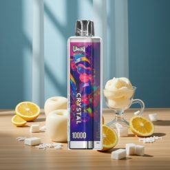 Uwin Crystal 10000 Puffs Disposable Vape Glace Vanille