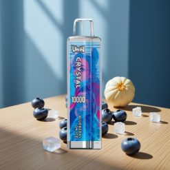 Uwin Crystal 10000 Puffs Disposable Vape Myrtille Sur Glace