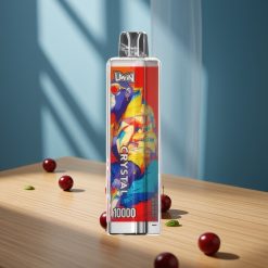 Uwin Crystal 10000 Puffs Vape Disposable Cerise Baies 18ml 5%