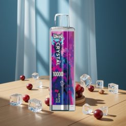 Uwin Crystal 10000 Puffs Vape Disposable Glace au Raisin 18ml 5%
