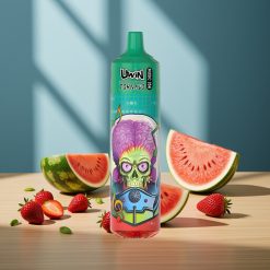 Uwin Tornado 35K Music Disposable Vape Fraise Pastèque avec batterie rechargeable 600mAh