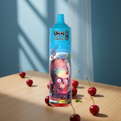 Uwin Tornado 35K Music Disposable Vape Glace Cerise et Batterie Rechargeable 600mAh